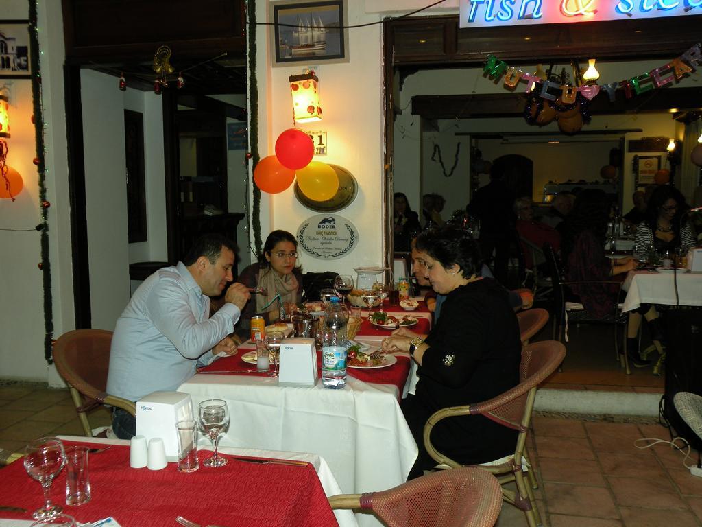 Dinç Pansiyon Bodrum Dış mekan fotoğraf